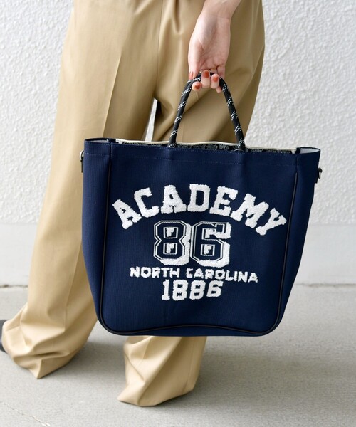 セール】カレッジ レオパード ジャカード A4 バッグ（ショルダーバッグ