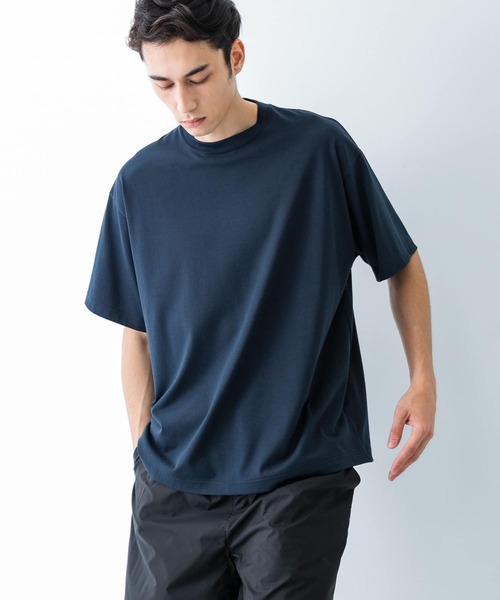 new basic クールドライツイストヒートブロックショートスリーブ
