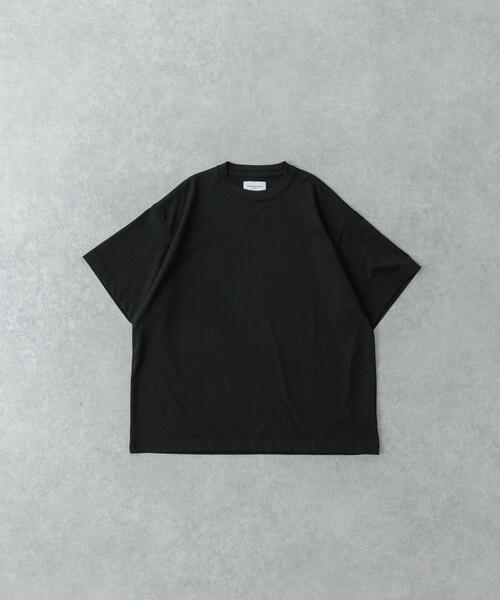 URBAN RESEARCH（アーバンリサーチ）の「new basic　クールドライツイストヒートブロックショートスリーブ（Tシャツ/カットソー・メンズ・ブラック/チャコールグレー/ホワイト/ネイビー・X-LARGE/MEDIUM/LARGE）」の3枚目の写真