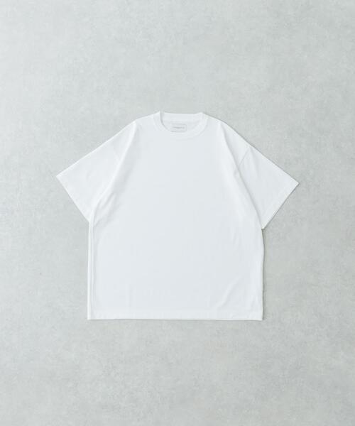 URBAN RESEARCH（アーバンリサーチ）の「new basic　クールドライツイストヒートブロックショートスリーブ（Tシャツ/カットソー・メンズ・ブラック/チャコールグレー/ホワイト/ネイビー・X-LARGE/MEDIUM/LARGE）」の11枚目の写真