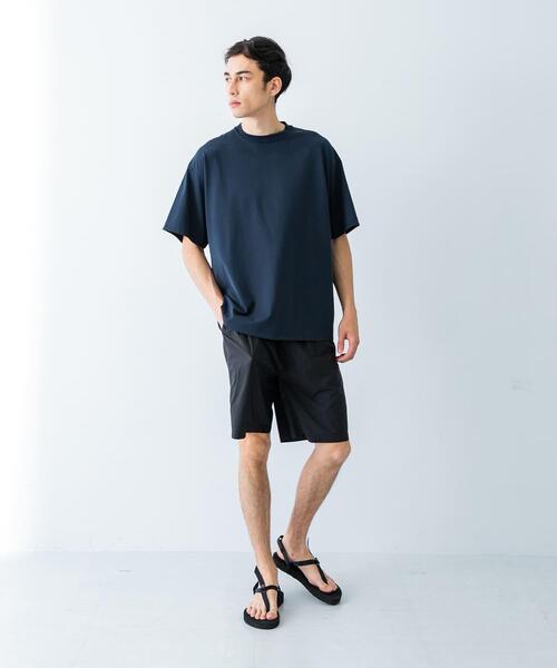 URBAN RESEARCH（アーバンリサーチ）の「new basic　クールドライツイストヒートブロックショートスリーブ（Tシャツ/カットソー・メンズ・ブラック/チャコールグレー/ホワイト/ネイビー・X-LARGE/MEDIUM/LARGE）」の20枚目の写真