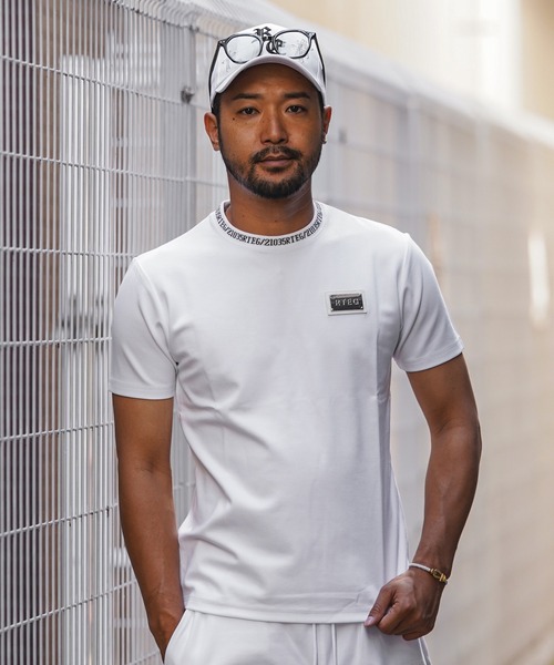 adamsJUGGLER(アダムスジャグラー)の「21035RTEG/プレートティー(Tシャツ/カットソー・メンズ・ブラック/サックスブルー/ホワイト・S/M/L/XL/XXL)」の1枚目の写真