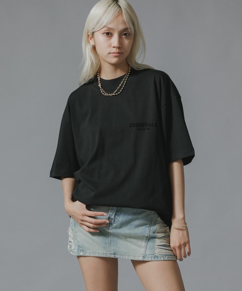 FOG ESSENTIALS(エフオージーエッセンシャルズ)の「FOG ESSENTIALS/エッセンシャルズ 22SS BACK LOGO SS TEE Tシャツ(Tシャツ/カットソー・メンズ・ナチュラル/ブラック/オートミール・XL/L/M/S/XS)」の7枚目の写真