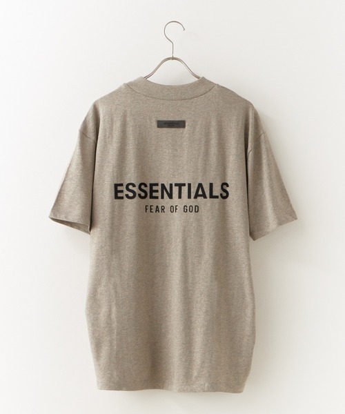 エッセンシャルズ SS Tシャツ フェルト ロゴ ウッド XS エッセンシャルズ SS Tシャツ エッグ シェル M フェルトロゴ