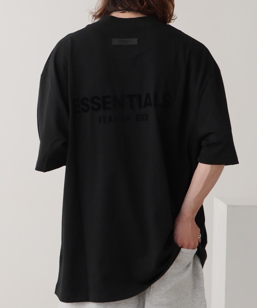 FOG Essentials エッセンシャルズ Tシャツ ロゴ 黒 XL FOG ESSENTIALS FEAR OF GOD フィアオブゴッド エフオージー