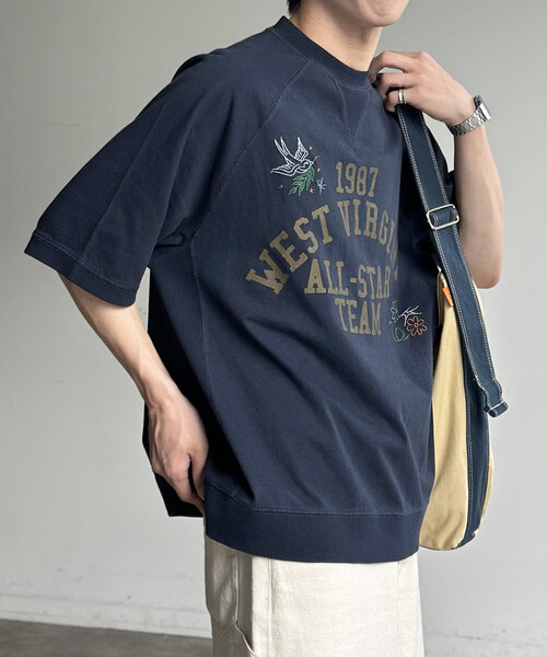 ★MSGM★カレッジ ロゴ 半袖 Tシャツ MSGM Tシャツ 半袖 エムエスジーエム トップス ブラック
