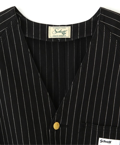 セール】Schott/ショット/STRIPE ENGINEER JACKET/ストライプ