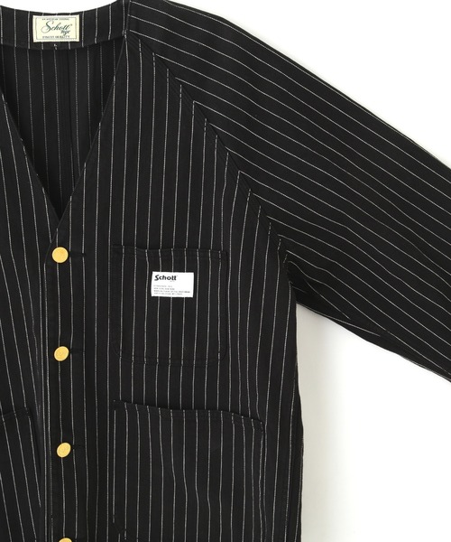 Schott/ショット/STRIPE ENGINEER JACKET/ストライプ エンジニア