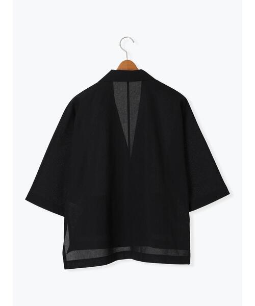 Lugnoncure（ルノンキュール）の「シアードルマンジャケット（ノーカラージャケット・レディース・ベージュ/ブラック/カーキ・F）」の16枚目の写真