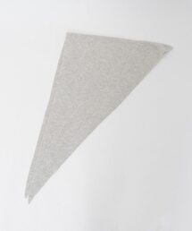 martinique | 【ASAUCE MELER /アソースメレ】 シームレストライアングルカシミヤニットストール(ストール/ショール)