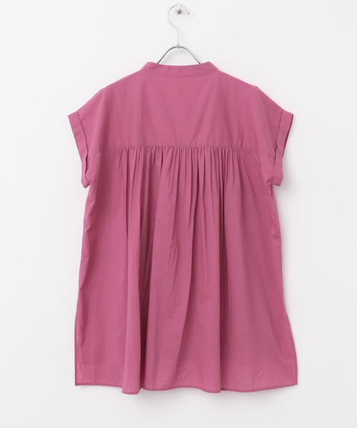 URBAN RESEARCH Sonny Label（アーバンリサーチサニーレーベル）の「エアリーコットンピンタックドレスシャツ（Tシャツ/カットソー・レディース・ブラック/オフホワイト/ブルー/ピンク・FREE）」の11枚目の写真