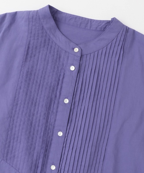 URBAN RESEARCH Sonny Label（アーバンリサーチサニーレーベル）の「エアリーコットンピンタックドレスシャツ（Tシャツ/カットソー・レディース・ブラック/オフホワイト/ブルー/ピンク・FREE）」の14枚目の写真