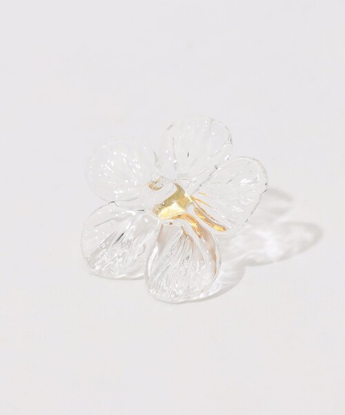 LEVENS（レヴェンス）の「LEVENS JEWELS NARCISO 片耳ピアス（ピアス（片耳用）・レディース・クリア・FREE）」の3枚目の写真