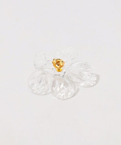 LEVENS（レヴェンス）の「LEVENS JEWELS NARCISO 片耳ピアス（ピアス（片耳用）・レディース・クリア・FREE）」の4枚目の写真