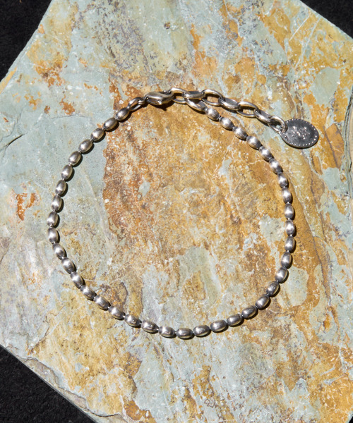 HARIM（ハリム）の「HARIM ハリム / NARROW OVAL BOWL CHAIN ANKLET シルバー925ナローオーバルボールチェーンアンクレット / HRC022 AK（アンクレット・メンズ・シルバー・FREE）」の2枚目の写真