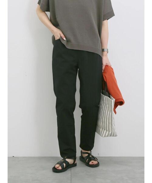 Samansa Mos2 blue(サマンサモスモスブルー)の「【接触冷感】ストレッチパンツ(その他パンツ・レディース・ブルー/ブラック/グリーン・F)」の15枚目の写真