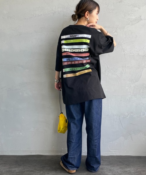 HUF/ハフ] ADMISSION バックプリント ショートスリーブTシャツ