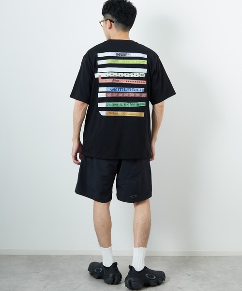 tシャツ 「HUF/ハフ」 ADMISSION バックプリント ショートスリーブTシャツ レディース メンズ HUF/ハフ] ADMISSION バックプリント ショートスリーブTシャツ