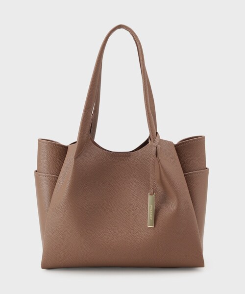 OPAQUE.CLIP(オペークドットクリップ)の「【軽量/多ポケット】ワイドマチ付きシュリンクトートバッグ(トートバッグ・レディース・ボルドー/ブラック/ブラウン系・00)」の21枚目の写真