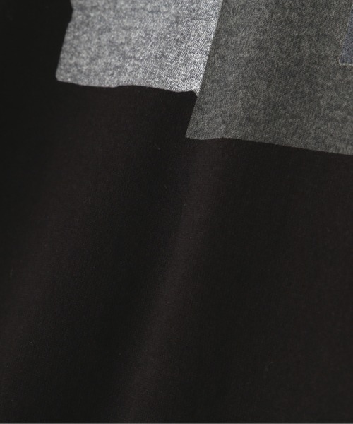 MARGARET HOWELL（マーガレットハウエル）の「COLLAGE PRINT COTTON JERSEY（Tシャツ/カットソー・メンズ・ホワイト/ブラック・LARGE/MEDIUM/X-LARGE）」の10枚目の写真