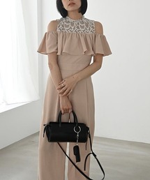 【willfully】オールインワン　サロペット　美品 WILLFULLY｜ウィルフリーのオールインワン・サロペット（フル