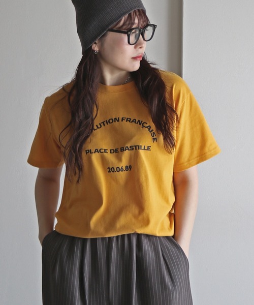COURO(コウロ)の「アソートミックスロゴTシャツ(Tシャツ/カットソー・レディース・ブルー系1/ブルー系/レッド系/ホワイト系2/ホワイト系1/ホワイト系/レッド系2/レッド系1/ピンク系/ネイビー系1/ホワイト系4/イエロー系2/ブルー系2/ネイビー系2/ネイビー系/ホワイト系5/ホワイト系3/ピンク系2/ピンク系1/イエロー系1/イエロー系・FREE)」の15枚目の写真