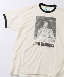 JOURNAL STANDARD relume（ジャーナルスタンダード　レリューム）の「BLUESCENTRIC 別注 リンガーT ”JIMI HENDRIX WOBURN PHOTO”（Tシャツ/カットソー・メンズ）」