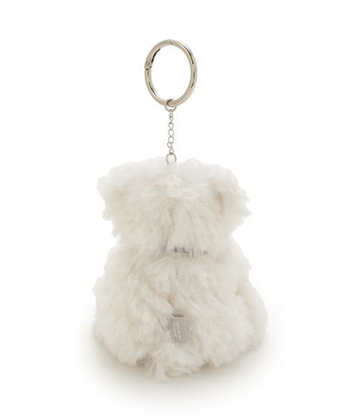 gelato pique（ジェラートピケ）の「ファーベアチャーム（チャーム・レディース・オフホワイト/ピンク/ブルー/ダークグレー/ベージュ・F）」の7枚目の写真