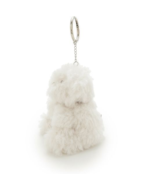 gelato pique（ジェラートピケ）の「ファーベアチャーム（チャーム・レディース・オフホワイト/ピンク/ブルー/ダークグレー/ベージュ・F）」の8枚目の写真