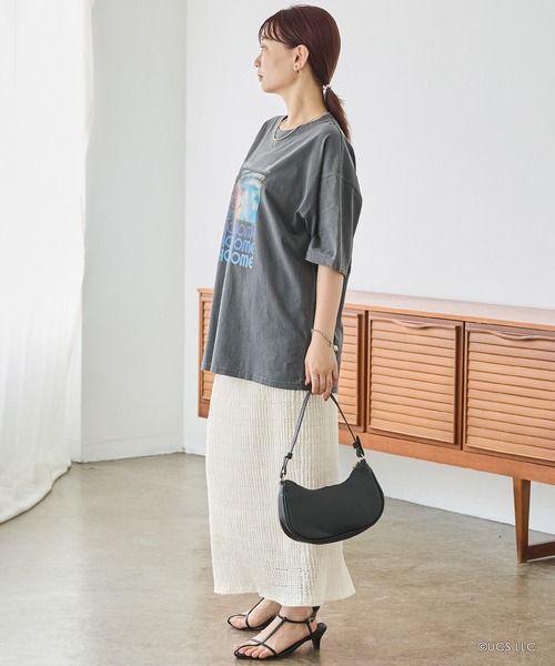 SCREEN STARS（スクリーンスターズ）の「E.T.｜ムービー フォトTシャツ（Tシャツ/カットソー・レディース・ブラック/ホワイト・M/L）」の10枚目の写真