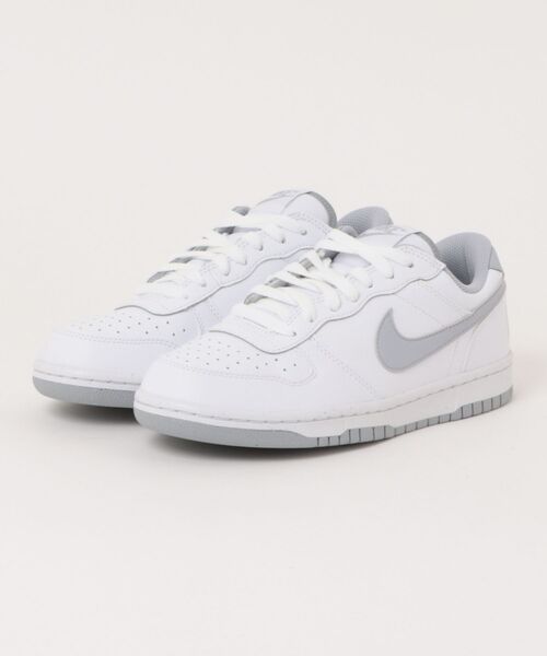 NIKE(ナイキ)の「《NIKE》ビッグLOW(スニーカー・メンズ・ホワイト×レッド/ホワイト×ネイビー/ホワイト×グレー/ブラック×ホワイト/ブラック×ブルー/ホワイト×ブラック・26.5cm/27.5cm/26.0cm/25.5cm/27.0cm/28.0cm/29.0cm/25.0cm/28.5cm)」の1枚目の写真