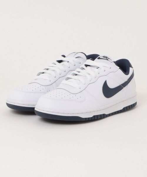 NIKE(ナイキ)の「《NIKE》ビッグLOW(スニーカー・メンズ・ホワイト×レッド/ホワイト×ネイビー/ホワイト×グレー/ブラック×ホワイト/ブラック×ブルー/ホワイト×ブラック・26.5cm/27.5cm/26.0cm/25.5cm/27.0cm/28.0cm/29.0cm/25.0cm/28.5cm)」の4枚目の写真