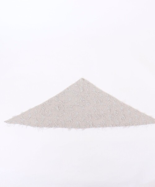 NOLLEY’S（ノーリーズ）の「トライアングルシャワストール（ストール/ショール・レディース・ライトグレー/キナリ・FREE）」の15枚目の写真