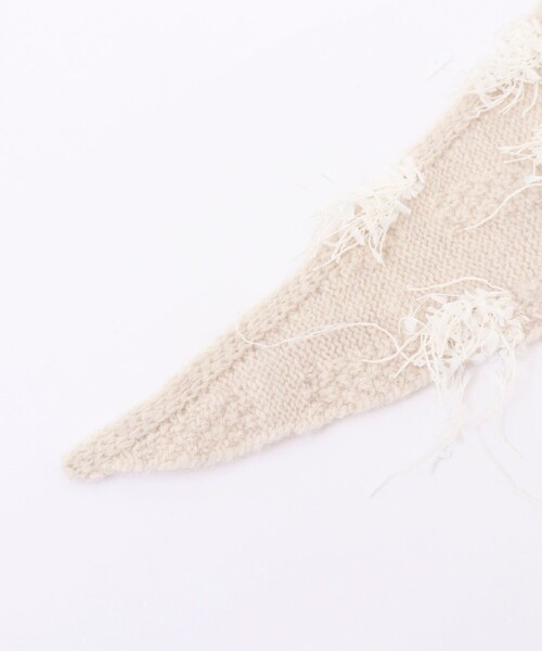 NOLLEY’S（ノーリーズ）の「トライアングルシャワストール（ストール/ショール・レディース・ライトグレー/キナリ・FREE）」の16枚目の写真