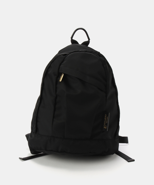 La TOTALITE(ラトータリテ)の「VIOLAd’ORO / ヴィオラドーロ バイヤスポケット ナイロンリュック(バックパック/リュック・レディース・ブラック/ベージュ・FREE)」の2枚目の写真
