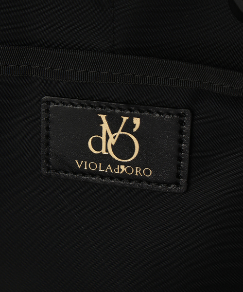 La TOTALITE(ラトータリテ)の「VIOLAd’ORO / ヴィオラドーロ バイヤスポケット ナイロンリュック(バックパック/リュック・レディース・ブラック/ベージュ・FREE)」の13枚目の写真