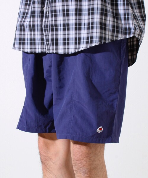 FREDY MAC（フレディーマック）の「【FREDYMAC】ハウスロゴ刺繍入りナイロンショーツ（ユニセックス対応）（その他パンツ・メンズ・カーキ/ブラック/オレンジ/ネイビー・M/L）」の3枚目の写真