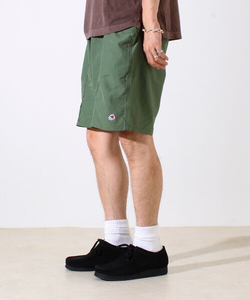 FREDY MAC（フレディーマック）の「【FREDYMAC】ハウスロゴ刺繍入りナイロンショーツ（ユニセックス対応）（その他パンツ・メンズ・カーキ/ブラック/オレンジ/ネイビー・M/L）」の7枚目の写真