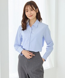 【らくらくアイロン】らくらくスキッパーシャツ