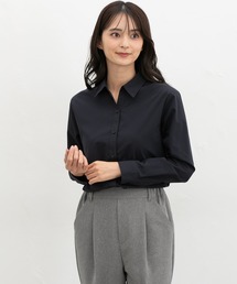 【らくらくアイロン】らくらくスキッパーシャツ