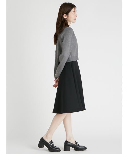 CELFORD(セルフォード)の「デタッチャブル総針カーディガン(カーディガン/ボレロ・レディース・チャコールグレー/サックスブルー/ブラック/モカ/レッド・36/38)」の22枚目の写真