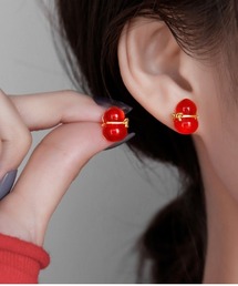 ピアス（両耳用）（レッド/赤色系）ファッション通販 - ZOZOTOWN