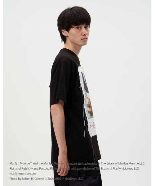 DISCOVERED(ディスカバード)の「DISCOVERED MARILYN MONROE TEE (POOL)(Tシャツ/カットソー・メンズ・ホワイト/ブラック・1/2/3/4)」の10枚目の写真