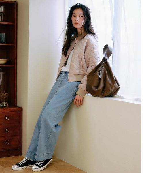 ムラサキスポーツ(ムラサキスポーツ)の「RIKKA FEMME/リッカファム ロンパン RF25FW12(その他パンツ・レディース・ベージュ/サックスブルー/ブラック・FREE)」の6枚目の写真