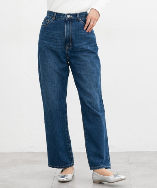 レギュラーストレート（股下66cm）（デニムパンツ）｜Honeys