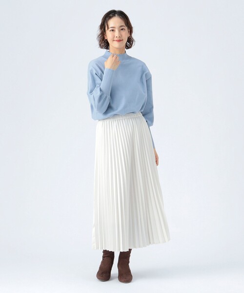 ウールライク プリーツスカート（スカート）｜BEAMS HEART（ビームス
