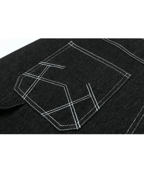 VIBGYOR（ヴィブジョー）の「デニムハーフパンツ/90sスタイル/Y2K(NEZ)（デニムパンツ・メンズ・ブルー/ブラック・FREE）」の9枚目の写真