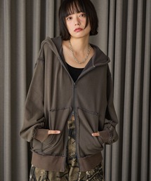 PBLIM | 《UNISEX》リメイクフウジップパーカー(パーカー)