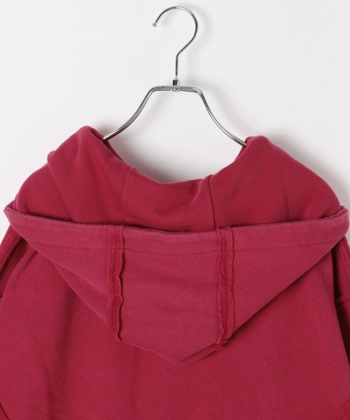 PBLIM(ページボーイリム)の「《UNISEX》リメイクフウジップパーカー(パーカー・レディース・チャコールグレー/ピンク/イエロー・SMALL/MEDIUM)」の14枚目の写真