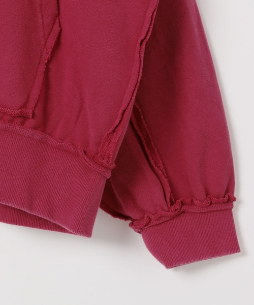 PBLIM(ページボーイリム)の「《UNISEX》リメイクフウジップパーカー(パーカー・レディース・チャコールグレー/ピンク/イエロー・SMALL/MEDIUM)」の16枚目の写真